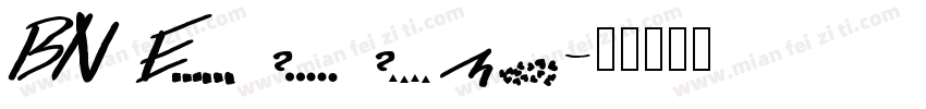 BN Elements字体转换